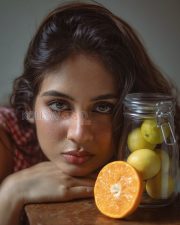Seductive Srushti Bannatti Cleavage in a Red Gingham Wrap Top Photos 04 Seductive Srushti Bannatti Cleavage in a Red Gingham Wrap Top Photos 04