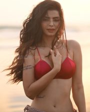 Sensual Sonali Raut in a Bold Two Piece Bikini Photos 02