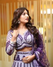 Actress Vihanshi Hegde at O Andala Rakshasi Movie Pre Release Event Pictures 23