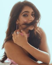 Femina Miss India AP 2022 Likhita Yalamanchili in a Pink Mini Dress Photos 07