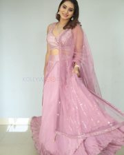 Tollywood Heroine Kashvi at Veekshanam Pre Release Event Pictures 15