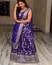 Actress Deeya Raj at Jathara Pre Release Event Pictures 16