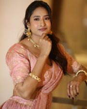 Actress Manika Chikkala At Dhandoraa Movie Pre Release Event Pictures 37