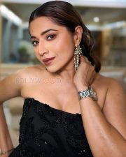 Dazzling Actress Ridheema Tiwari in a Black Strapless Sequin Dress Photos 01 Dazzling Actress Ridheema Tiwari in a Black Strapless Sequin Dress Photos 01