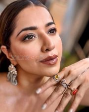 Dazzling Actress Ridheema Tiwari in a Black Strapless Sequin Dress Photos 02 Dazzling Actress Ridheema Tiwari in a Black Strapless Sequin Dress Photos 02