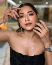 Dazzling Actress Ridheema Tiwari in a Black Strapless Sequin Dress Photos 03 Dazzling Actress Ridheema Tiwari in a Black Strapless Sequin Dress Photos 03