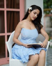 Delightful Priyanka Kholgade Cleavage in a Powder Blue Strapless Ruffled Mini Dress Photos 01 Delightful Priyanka Kholgade Cleavage in a Powder Blue Strapless Ruffled Mini Dress Photos 01