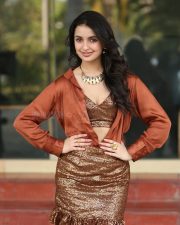 Actress Jaanyaa Joshi at Kiss Kiss Kissik Movie Press Meet Pictures 14