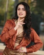 Actress Jaanyaa Joshi at Kiss Kiss Kissik Movie Press Meet Pictures 20