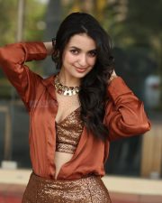 Actress Jaanyaa Joshi at Kiss Kiss Kissik Movie Press Meet Pictures 23