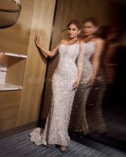 Gorgeous Actress Rasha Thadani in a white sequined gown Photos 04