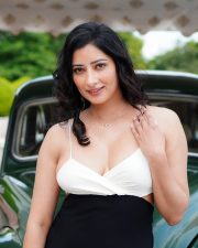 Magnetic Actress Niharika Raizada in a White Bralette and Black Wide Leg Trousers Photos 04 Magnetic Actress Niharika Raizada in a White Bralette and Black Wide Leg Trousers Photos 04