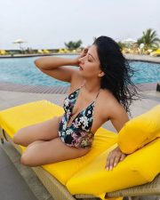 Sexy Actress Niharica Raizada in a Floral One Piece Swimsuit Pictures 03 Sexy Actress Niharica Raizada in a Floral One Piece Swimsuit Pictures 03