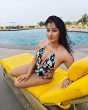 Sexy Actress Niharica Raizada in a Floral One Piece Swimsuit Pictures 04 Sexy Actress Niharica Raizada in a Floral One Piece Swimsuit Pictures 04