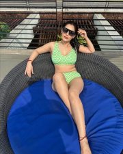 Sexy Shivangi Verma in a Green Bikini Photos 06 Sexy Shivangi Verma in a Green Bikini Photos 06