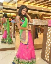Actress Anukrithi Sexy Saree Photos 13