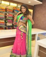 Actress Anukrithi Sexy Saree Photos 23