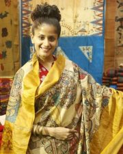 Actress Anukriti Sharma At Silk And Cotton Fab Exhibition Launch Photos 02