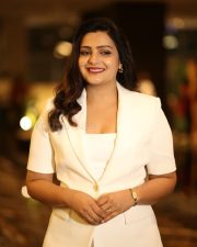 Actress Divya Pillai at Bhairavam Movie Pre Release Event Photos 06