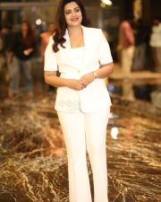 Actress Divya Pillai at Bhairavam Movie Pre Release Event Photos 11