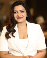 Actress Divya Pillai at Bhairavam Movie Pre Release Event Photos 13