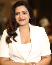 Actress Divya Pillai at Bhairavam Movie Pre Release Event Photos 13