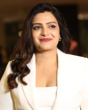 Actress Divya Pillai at Bhairavam Movie Pre Release Event Photos 16