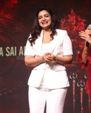 Actress Divya Pillai at Bhairavam Movie Pre Release Event Photos 22