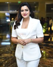 Actress Divya Pillai at Bhairavam Movie Pre Release Event Photos 32