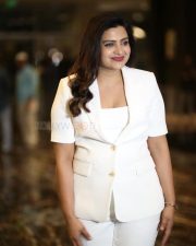 Actress Divya Pillai at Bhairavam Movie Pre Release Event Photos 33