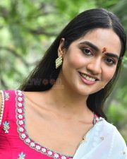 Actress Kajal Choudhary at Ananganaga Movie Success Meet Photos 08