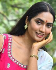 Actress Kajal Choudhary at Ananganaga Movie Success Meet Photos 10