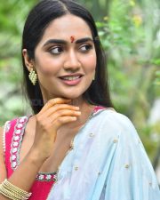 Actress Kajal Choudhary at Ananganaga Movie Success Meet Photos 15