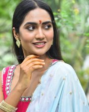 Actress Kajal Choudhary at Ananganaga Movie Success Meet Photos 15