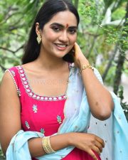 Actress Kajal Choudhary at Ananganaga Movie Success Meet Photos 17