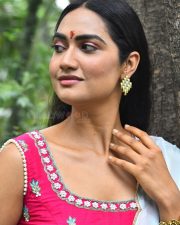 Actress Kajal Choudhary at Ananganaga Movie Success Meet Photos 19