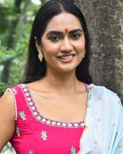 Actress Kajal Choudhary at Ananganaga Movie Success Meet Photos 21