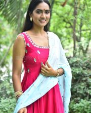 Actress Kajal Choudhary at Ananganaga Movie Success Meet Photos 27