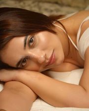 Natural Beauty Priyanka Rewri in a White Dress Pictures 02