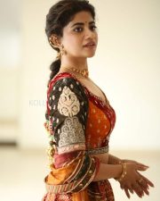 Actress Abhignya Vuthaluru at Viraatapalem Trailer Launch Photos 23