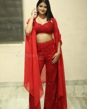 Actress Satwika Jampa at My Love Album Song Launch Photos 06