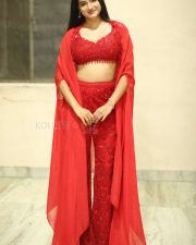 Actress Satwika Jampa at My Love Album Song Launch Photos 07
