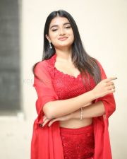 Actress Satwika Jampa at My Love Album Song Launch Photos 11