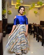 Actress Hari Teja At Junior Kuppana Restaurant Launch Photos 02