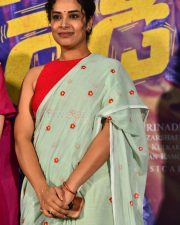 Actress Hari Teja Speech at Nenu Ready Movie Title and Glimpse Launch Event Photos 03