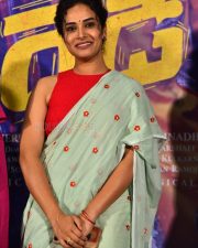 Actress Hari Teja Speech at Nenu Ready Movie Title and Glimpse Launch Event Photos 04
