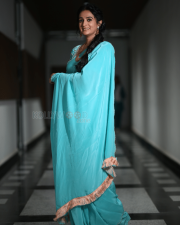 Actress Laya Gorty at Vadhala Movie Teaser Launch Event Photos 13