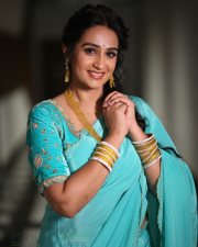 Actress Laya Gorty at Vadhala Movie Teaser Launch Event Photos 20