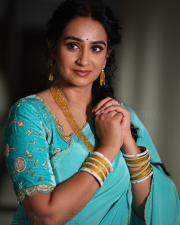 Actress Laya Gorty at Vadhala Movie Teaser Launch Event Photos 23