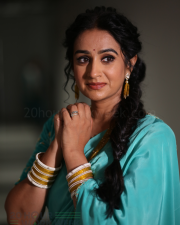 Actress Laya Gorty at Vadhala Movie Teaser Launch Event Photos 26